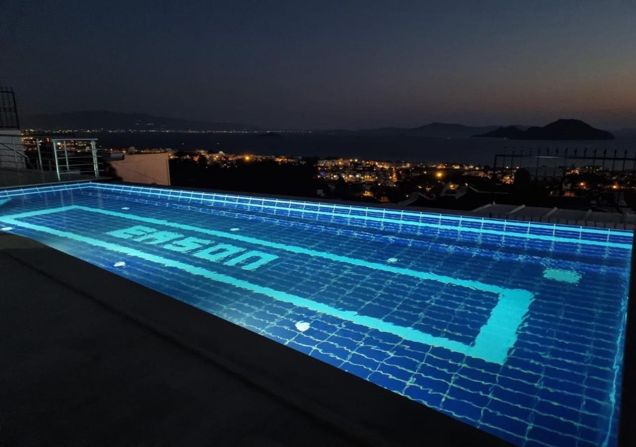 Bodrum Eason Villa & House 350M2 Full Sea View With Private Infinity Pool 외부 사진