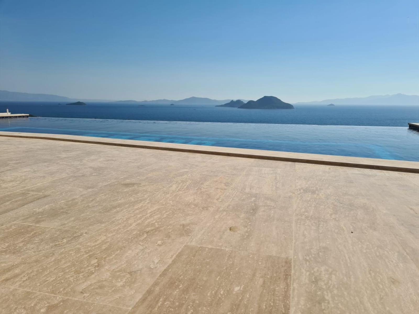 Bodrum Eason Villa & House 350M2 Full Sea View With Private Infinity Pool 외부 사진