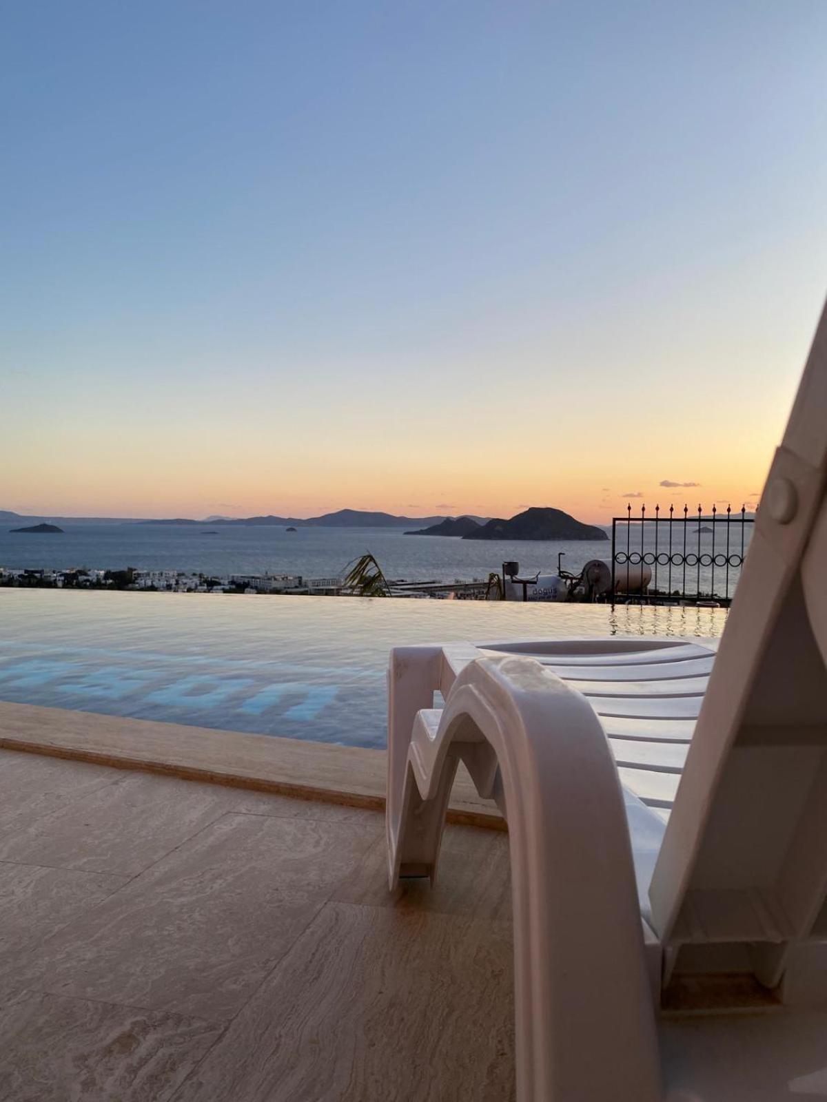 Bodrum Eason Villa & House 350M2 Full Sea View With Private Infinity Pool 외부 사진