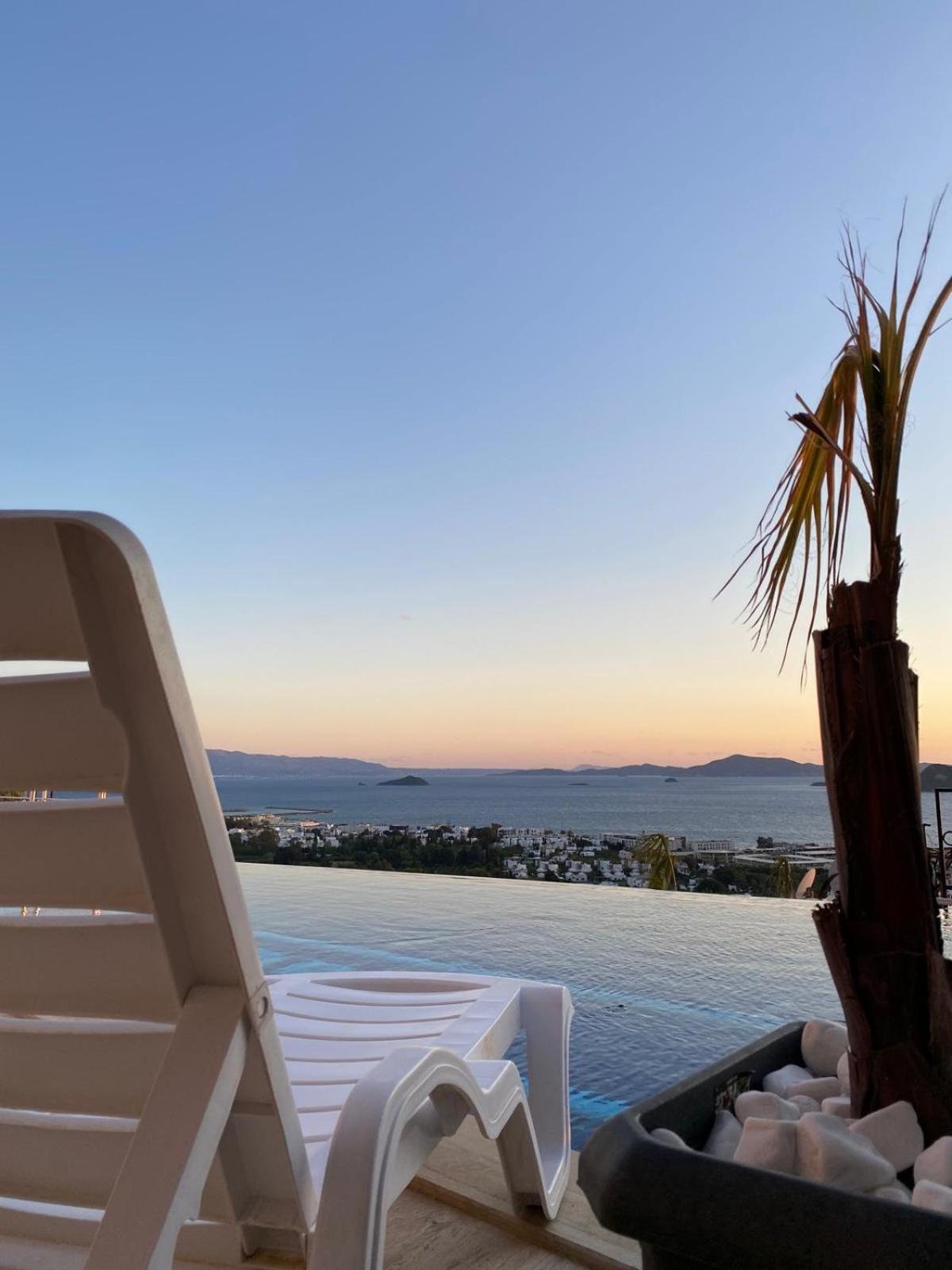 Bodrum Eason Villa & House 350M2 Full Sea View With Private Infinity Pool 외부 사진